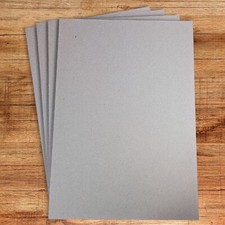 A3 Greyboard Backing Board 1mm Sheet 1000 Micron Recycled Card Strong Modelling