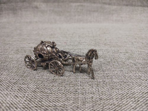 Miniature 800 silver - silver, horse