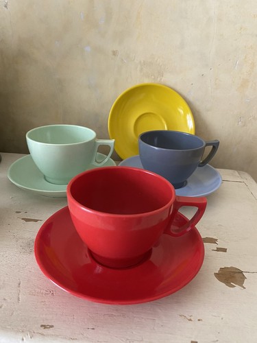 Vintage melaware cups - 3,