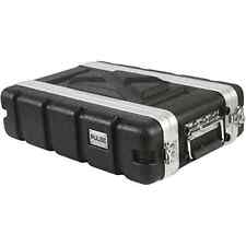 Pulse ABS-2US 19" Rack ABS Flight Case - 2U Short Shallow Rack Flight Case
