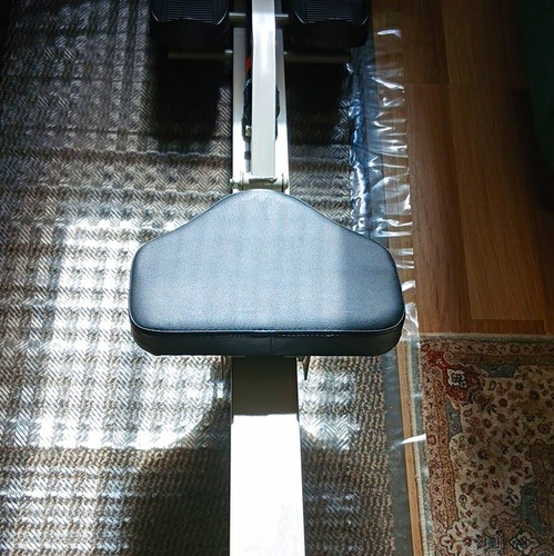 Rowing machine sliding - rowing, w/