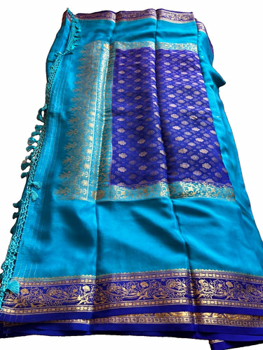 Women blue pure crêpe - women’s,