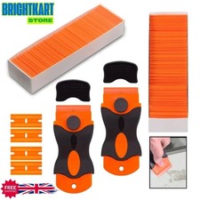100 Pcs Plastic Scraper Razor