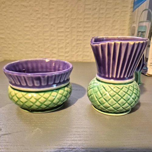 New highland pottery creamer - highland,