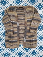 Vintage Aran Hand Knit