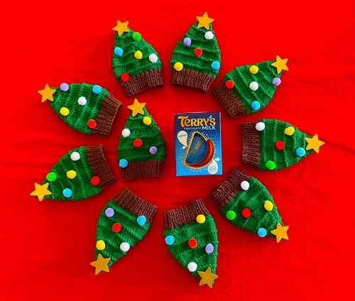 Chocolate orange covers - 10,