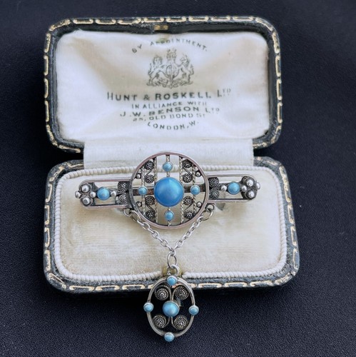 Antique silver and - antique, enamel