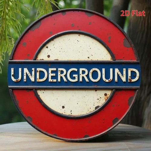 London underground metal - london,