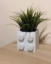 Cube lego inspired planter