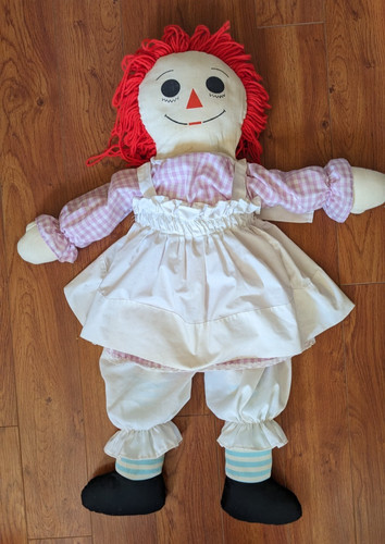 Vintage raggedy ann plush - raggedy, rag