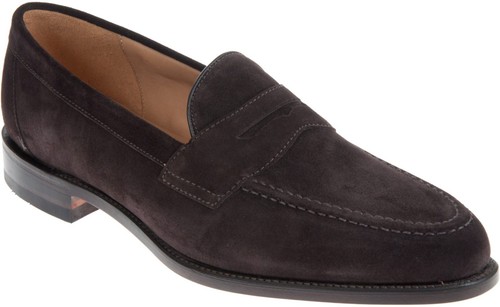 Loake imperial brown suede - dk,