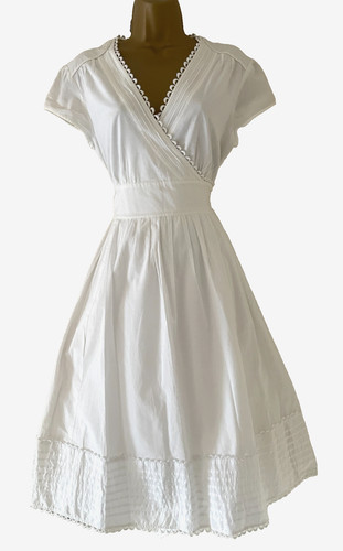 Ted baker white cotton - white-cotton, wrap