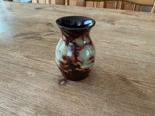 Ewenny pottery vase - pottery,