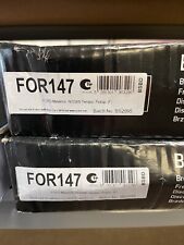 2x Brake Discs Pair Vented fits FORD MAVERICK 2.4 Front 93 to 98 277mm FOR147