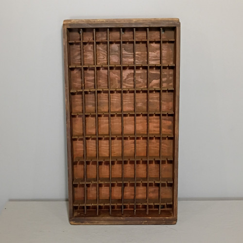 Vintage wooden letterpress - vintage,