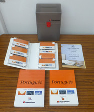 Linguaphone Portuguese 6 Cassette Tape Language Course With Handbooks  VGC