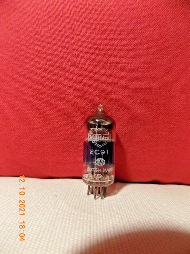Ec91 valve tube - tube,vhf, triode
