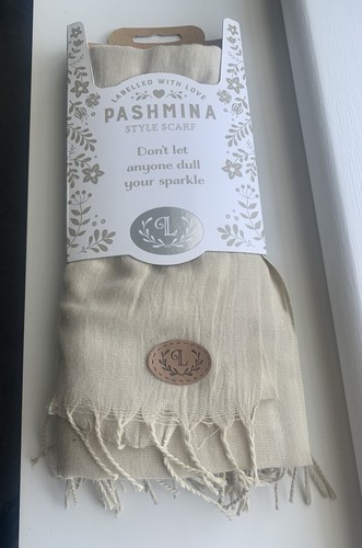 Pashmina style scarf - pashmina,