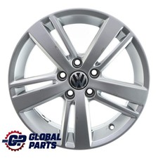 Volkswagen Polo 6C Silver Wheel Alloy Rim 15" 6J ET:40 6QS601025C