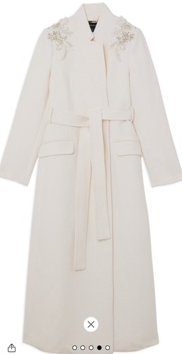 Karen millen coat - size, 10