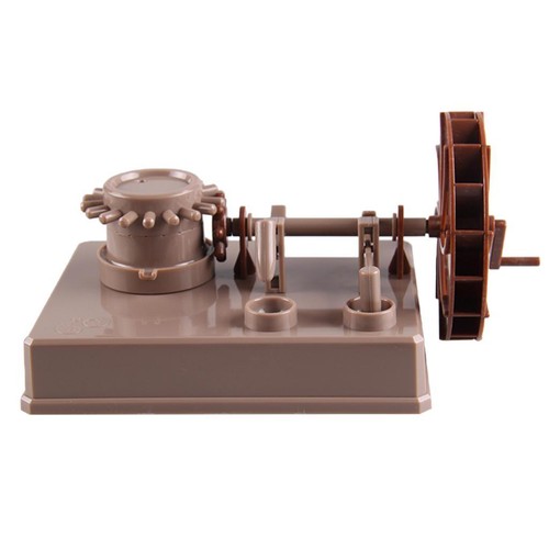 Assembling water wheel - water, model