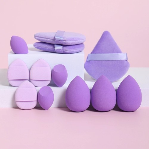 12pcs makeup sponge set - makeup, beauty