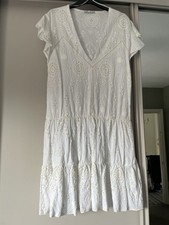 Zara White Broderie Anglaise