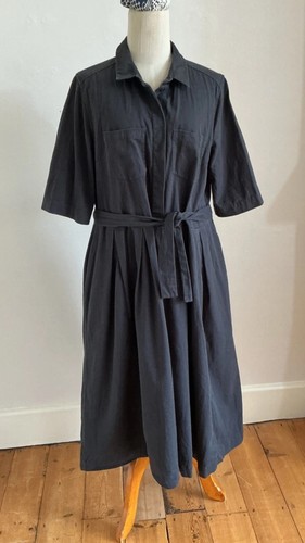 Toast shirt dress - toast, charcoal