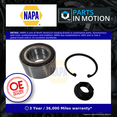 Wheel bearing kit fits - bearing,