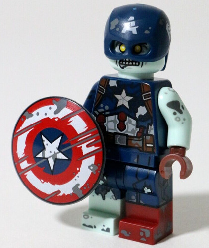 Lego zombie captain america - zombie,