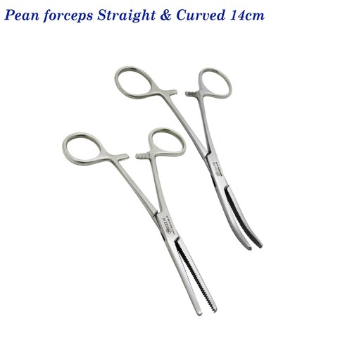 Pean forceps hemostatic - pean, forceps,