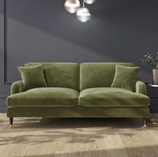 Velvet sofa three seater - three, couch