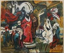 Ukrainian soviet Oil Painting