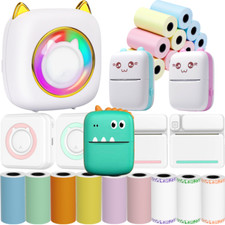 Mini Pocket Thermal Printer Mobile Phone Photos Label Printing-Machine Bluetooth