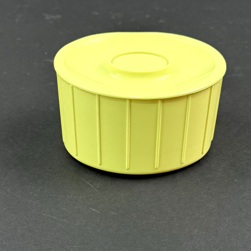 Vtg mcm yellow plastic - yellow,