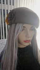 MAJOR WEAR beige mustard felt