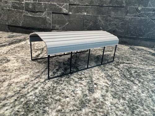 Scale carport - o/s,