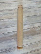 Vintage Wooden Dough Roller Baking Kitchen Rolling Pin Utensil Pastry Tools