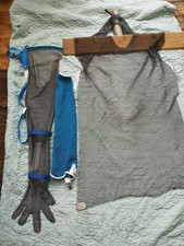 Chainmail Butchers Glove And Apron