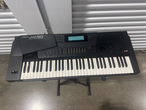 Roland music synthesizer - music,