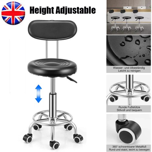 Rolling stool wheels salon - stool,