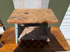 Vintage wooden step - step, stool