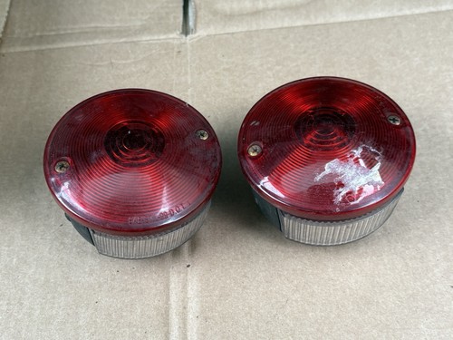 Vintage pork pie rear - rear, lights