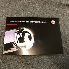 Vauxhall Insignia Service Book cdti sri vxr petrol or diesel all