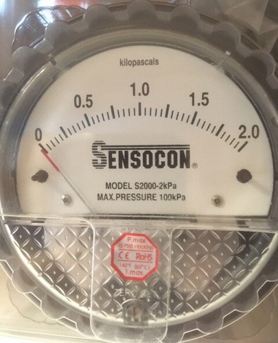 Sensocon pressure gauge 2kpa - sensocon,
