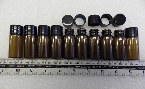 Sampling bottles 10ml - sampling, amber