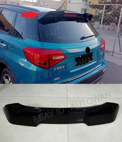 Glossy black rear trunk - rear,