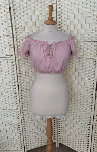 Rose pink crop top size - rose,