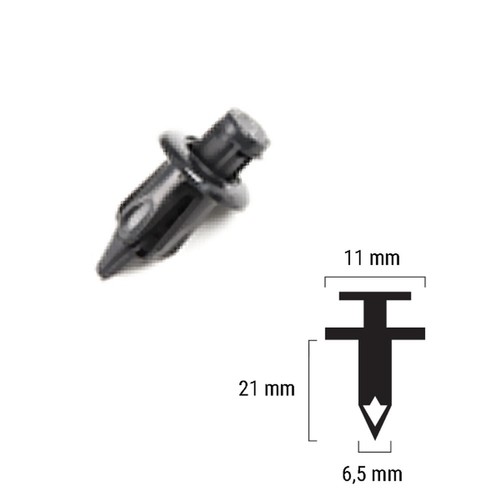 Plastic rivets 11 for - 21,