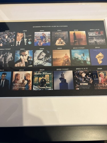 Robbie williams album covers - williams,